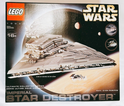 Lego 10030 Star Wars Imperial Star Destroyer 2002 New 3104 Pieces  