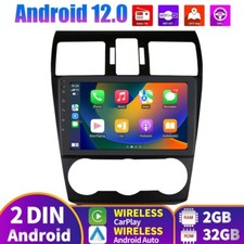 9 Carplay Android 232gb Car Radio Gps Navi For Subaru Forester Mk4 2013-2015 9 Carplay Android 232gb Car Radio Gps Navi For Subaru Forester Mk4 2013-2015