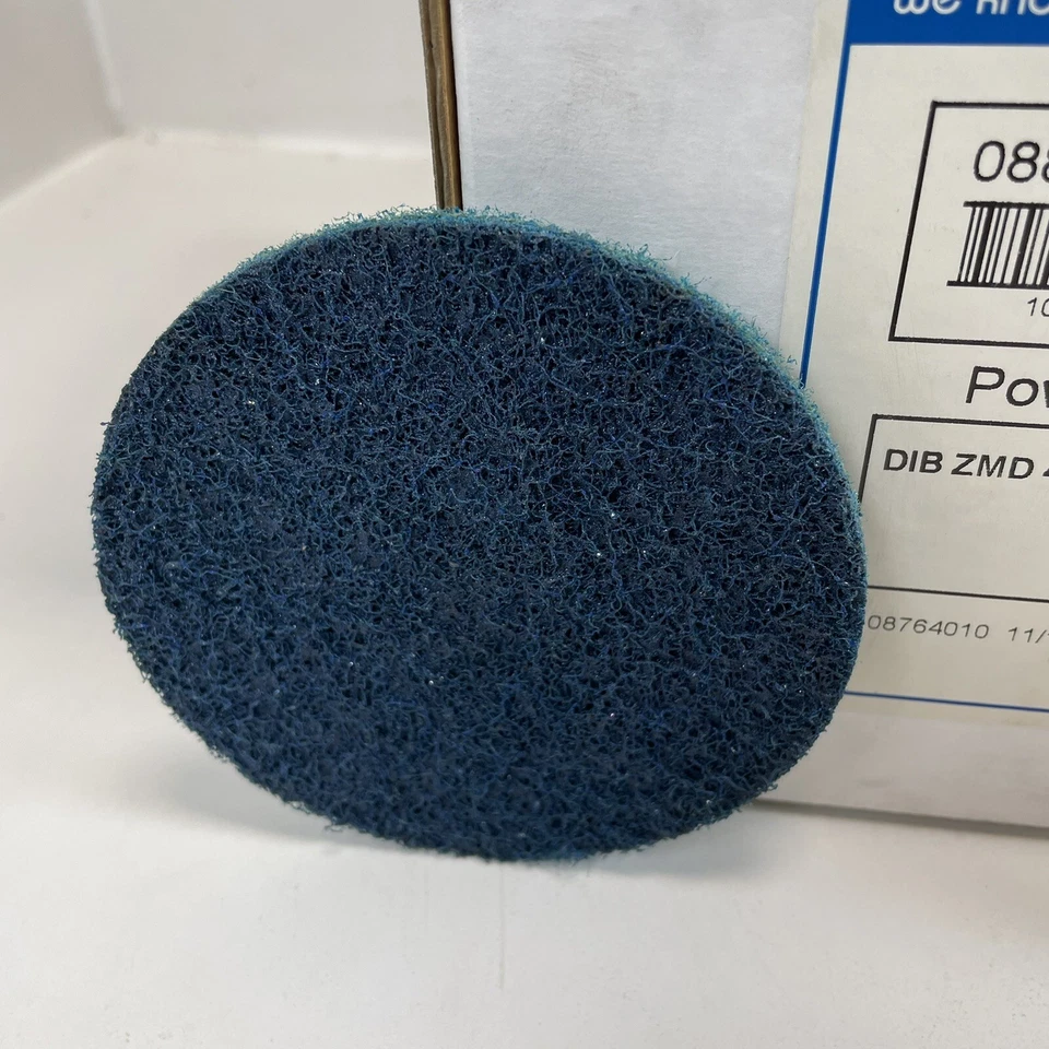 Merit Powerlock 4" Dia. Quick Change Grade Medium Very Fine Disc QTY (25) - Image 3 of 4