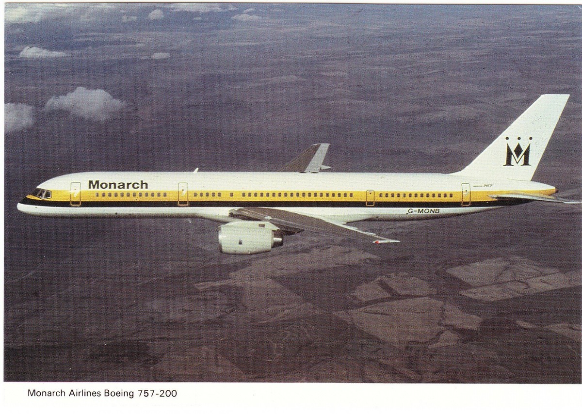 monarch airlines 757