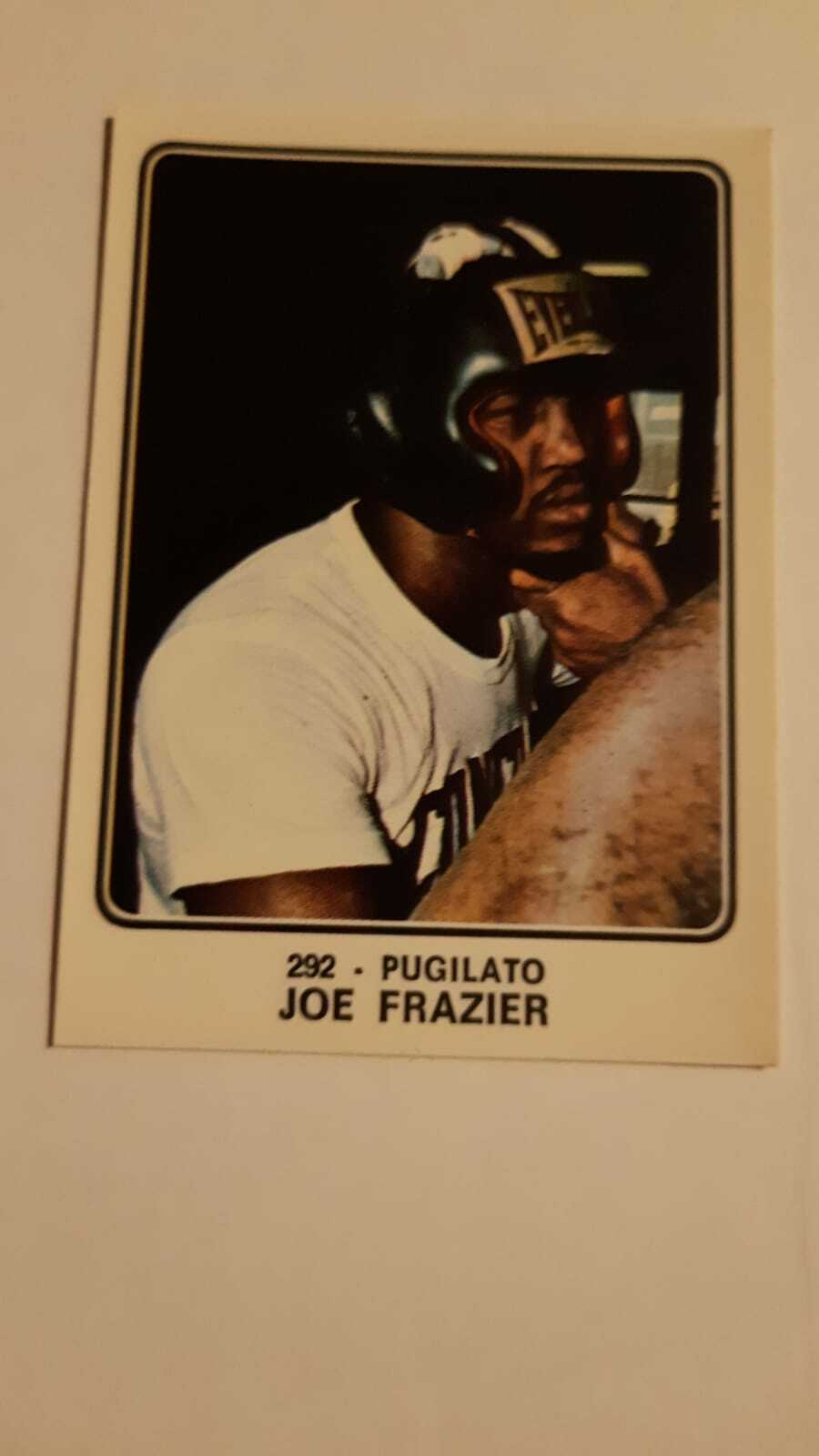 PANINI CAMPIONI DELLO SPORT 1973/74 292 JOE FRAZIER BOXING!!!!!!!!!!!!!!!!!!!!!!