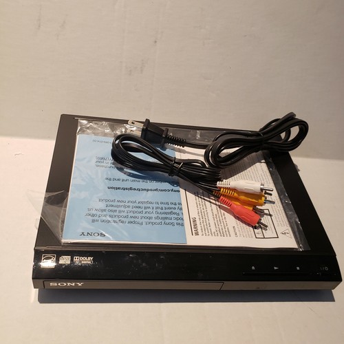 SONY DVD PLAYER MIT FERNBEDIENUNG UND KABEL DVP-SR210P @AE - Bild 3 von 5