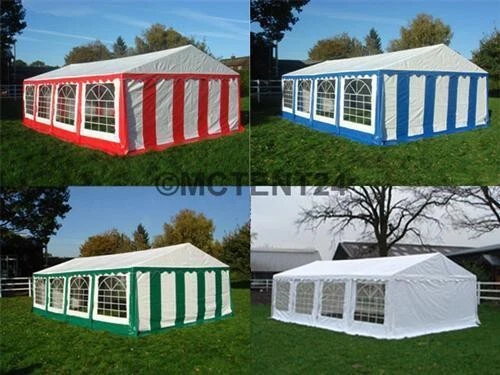 XXL Partyzelt 3x6 - 6x12m Pavillon Festzelt PVC + Stahlgestell NEU - Bild 4 von 13