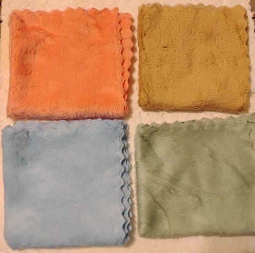 Ultra-Soft Polyester Washcloths (9" x 9") - 2 Piece Set - Picture 6 of 10