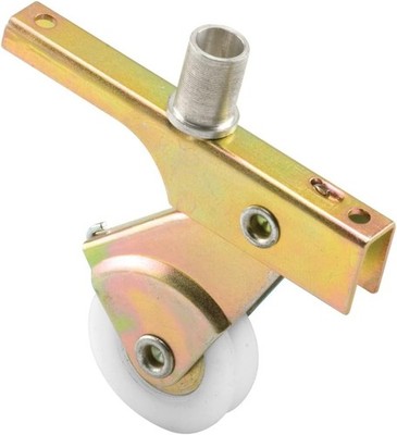 2Pcs Screen Door Roller Assembly, 1'' Nylon Wheels for Sliding Screen Glass Doors