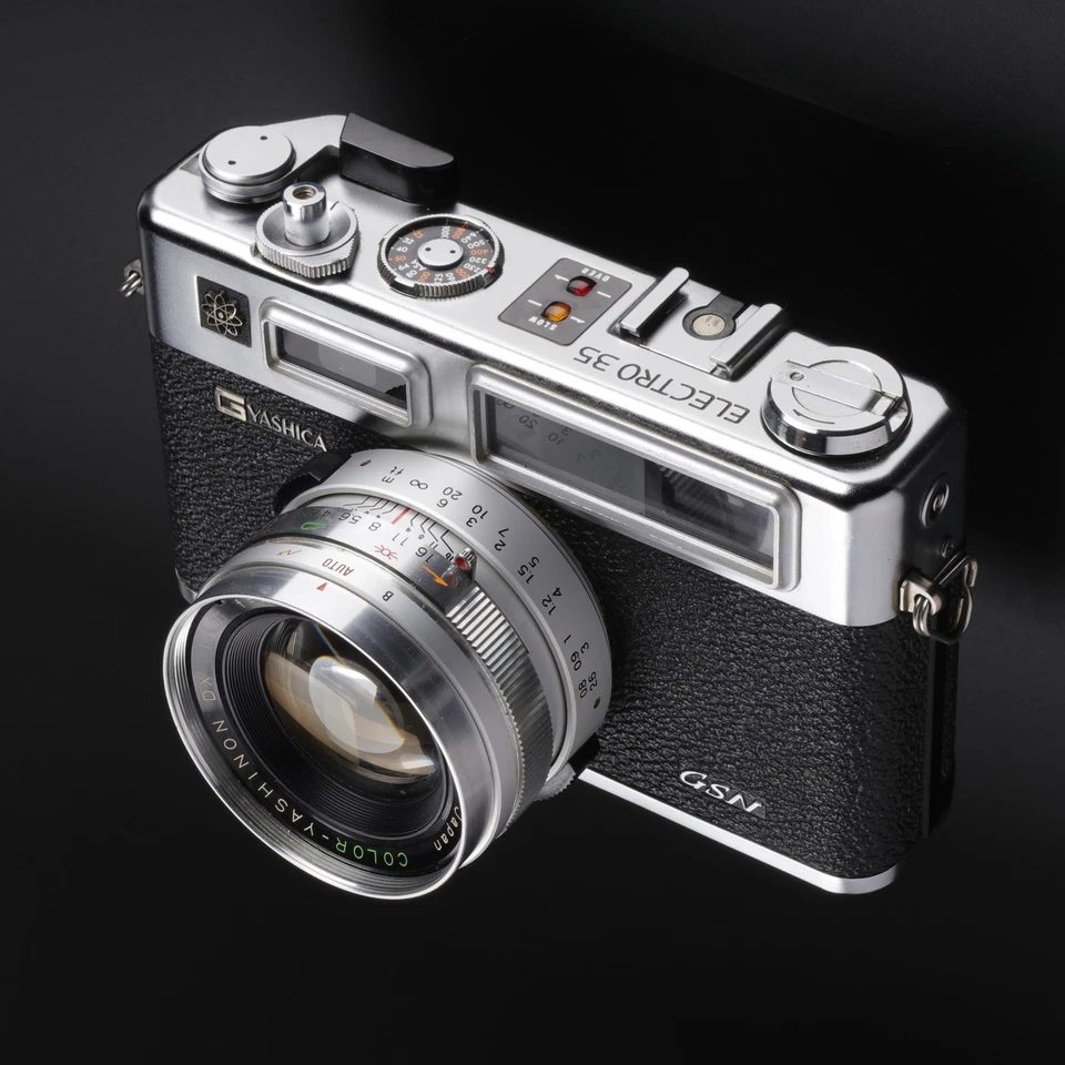 TESTD Yashica Electro 35 GSN Rangefindr Film Camera New battry  Adptr SR#2601 - Image 4 of 4