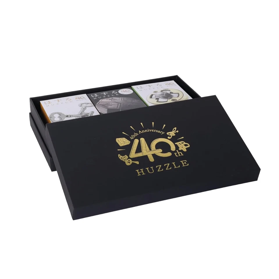 Hanayama 40th Anniversary Puzzle Set - Limited Edition Puzzle Gift Set - Image 2 of 4