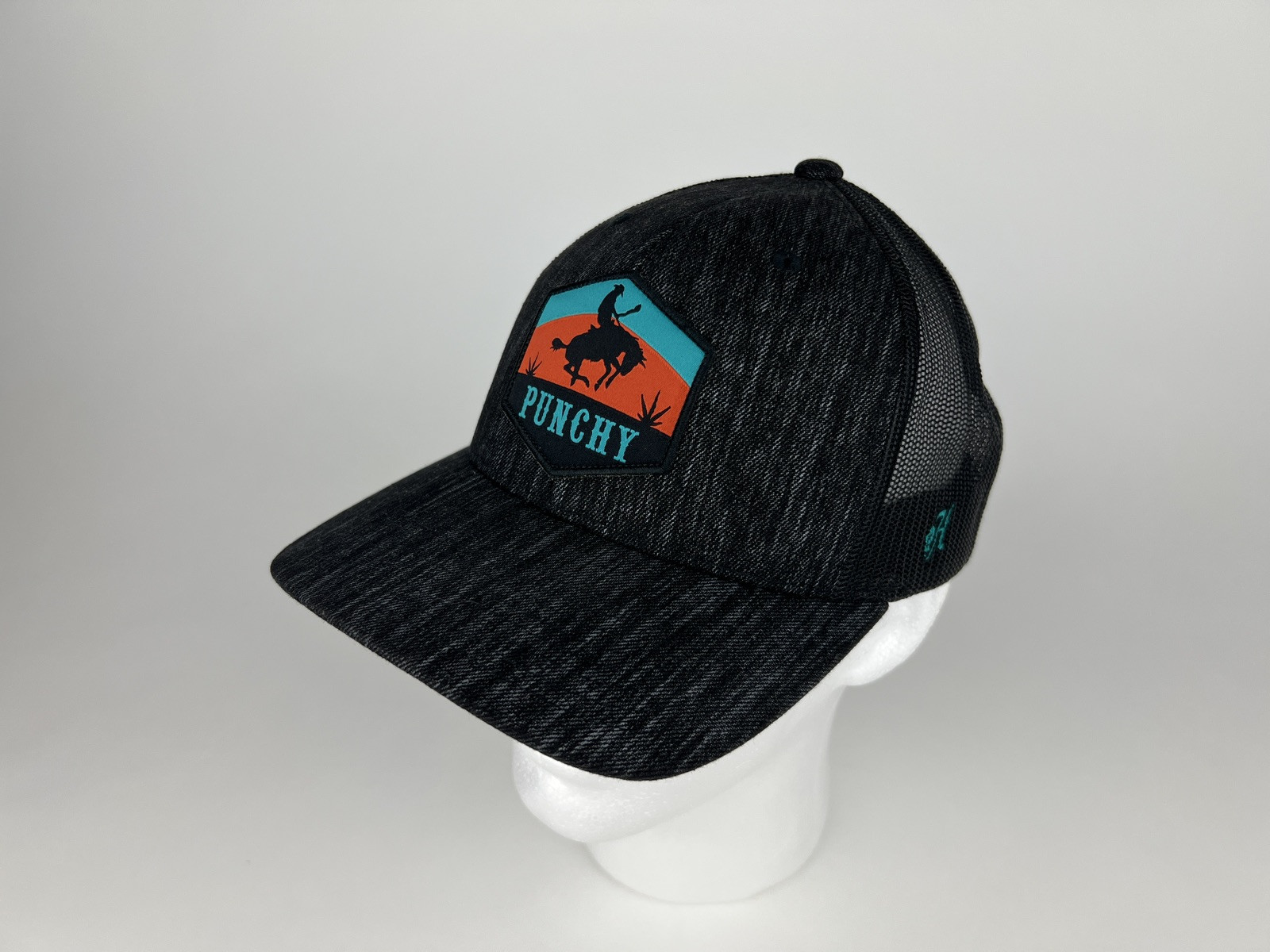Hooey Punchy Bucking Bronco Baseball Cap