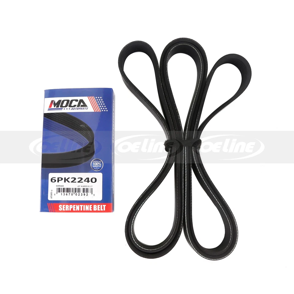 Kit de componentes de correa serpentina para Mazda MX-5 Miata 2006-2008 2,0 L 90K38408D Foto 4 de 4