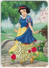 DISNEY STORE COLLECTABLE CARDS PAPER DOLL SNOW WHITE (DISNEY, 2006)