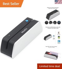 Compact MSR X6 Bluetooth Card Writer: All-Device Compatibility for Professionals