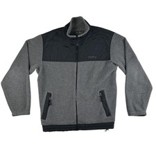 Vintage Eddie Bauer EBTEK Jacket Mens Large Polartec Fleece Windbreaker Zip 90s