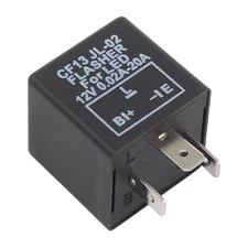  CF13 Electronic Flasher Relay 3-Pin for Car Vehicle LED Turn Signal Light 