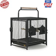 Travel Carrier for Small Medium Birds Pet Products 18.8"L X 14.9"W X 18.0"H New