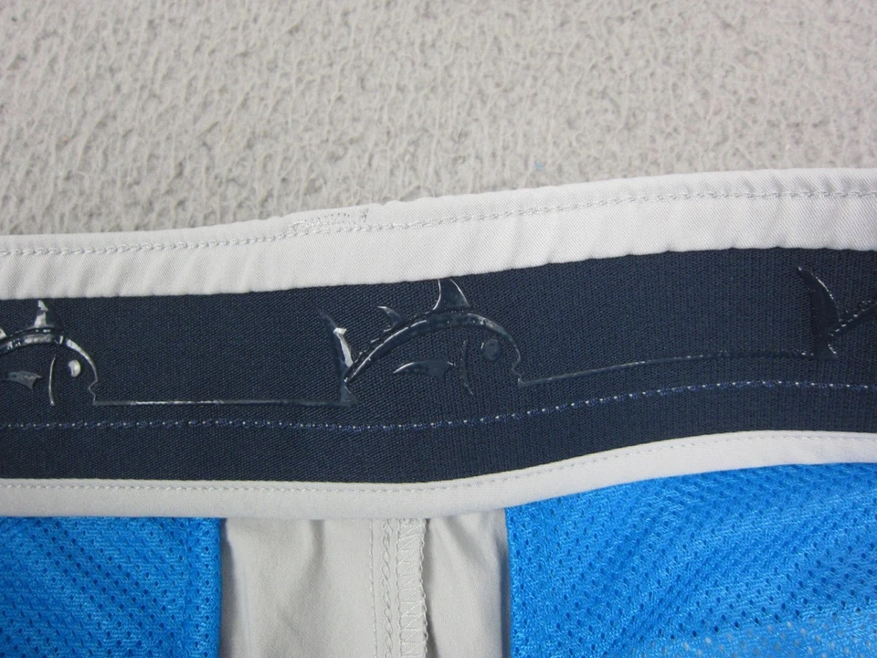 Southern Tide Shorts Adult Size 35 Gray Chino Performance Canvas Mens Outdoor - Image 4 of 4