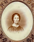 1/6 Plate Milk Glass Ambrotype - Victorian Woman - Full Thermoplastic Union Case
