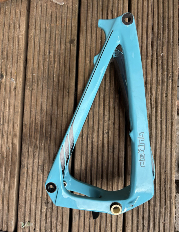 Ibis Ripmo V2 Carbon Rear Triangle - Large - Bug Zapper Blue