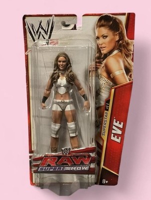 WWE Eve Torres RAW Super Show 2012 Mattel Figure NIB Sealed #11