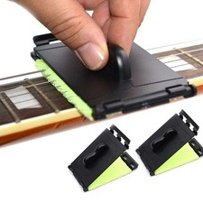 SAPHUE Guitar String Cleaner Clean Fretboard Cloth Tool Scrubber 2pack, Green
