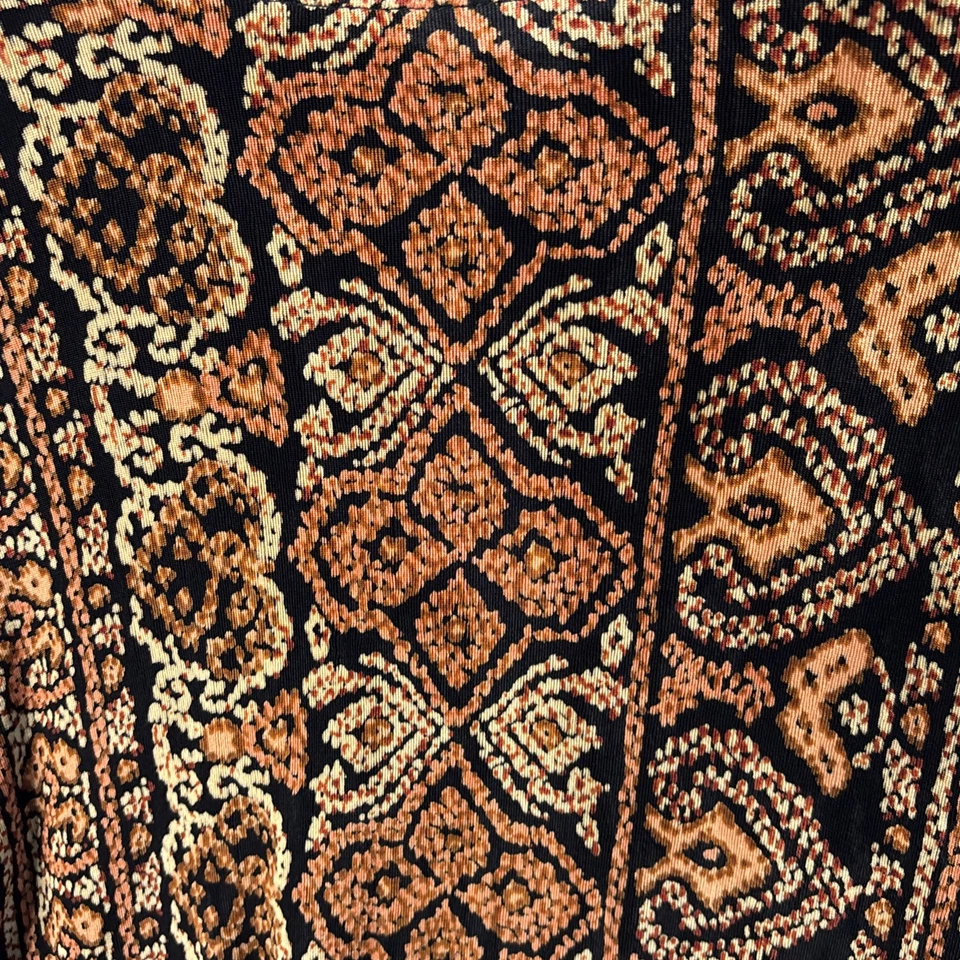 Винтажный Mirasol 2 изделия комплект черный майка и кардиган куртка женщин M сделано в США - Изображение 4 из 4