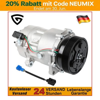 Klimakompressor Passt für Audi A3 Ford Galaxy Seat Alhambra VW Golf 4 Bus T5