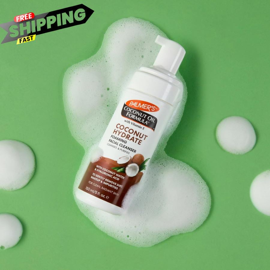 Coconut Oil Formula Foaming Facial Cleanser 5 Fl Oz Palmer s