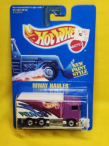 Camión de carretera Hot Wheels 1991 entrega #238 nuevo estilo de pintura nuevo en paquete 🔥 (A3) - Imagen 19 de 20