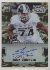 2016 Panini Prizm Collegiate Draft Picks Camo 15/199 Jack Conklin #235 Auto qw7