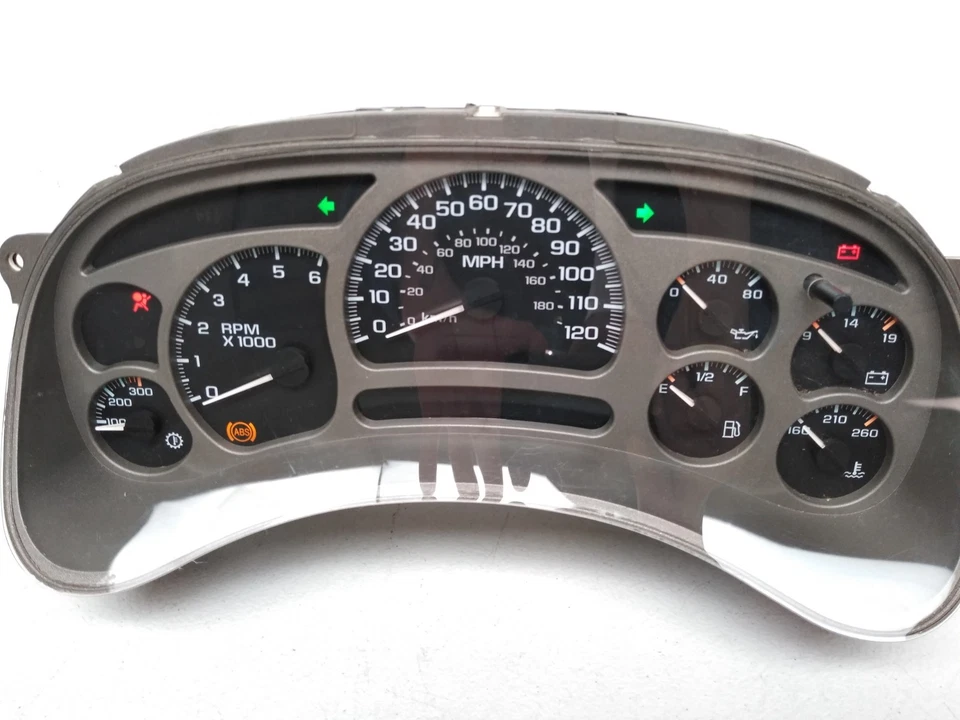 Cuadro de instrumentos Silverado 15190824 GMC 2004 Yukon Sierra OEM J19 Foto 3 de 4