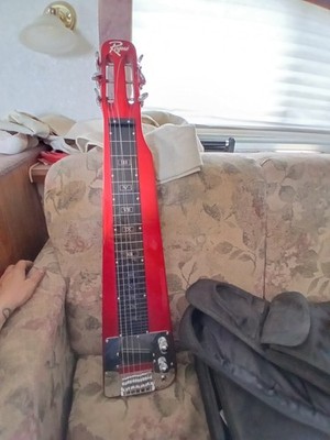 Rogue RLS-1 Electric Lap Steel Guitar Red 6-String Right-Handed