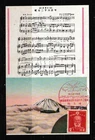 JAPAN 1940 Year 2600 w’ 2S Mt. Fuji & Aeroplane & Music Score FDC Card