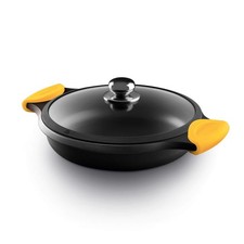 LOW CASSEROLE DISH 28cm WITH LID