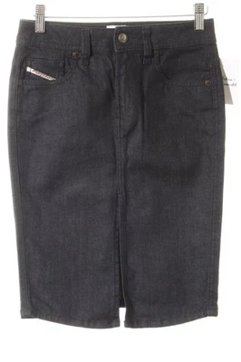 DIESEL Jupe en jeans Dames Jupe T EU 32 noir Aspect de jeans - Photo 1/4