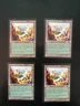 X 4 - MTG - Undiscovered Paradise - Visions - see picts for condition - #2