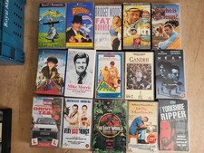 15 VHS Video Tapes Job Lot Pre Recorded