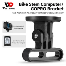 WEST BIKING Bike Computer Mount Lightweight GOPRO Action Camera Handlebar Mount