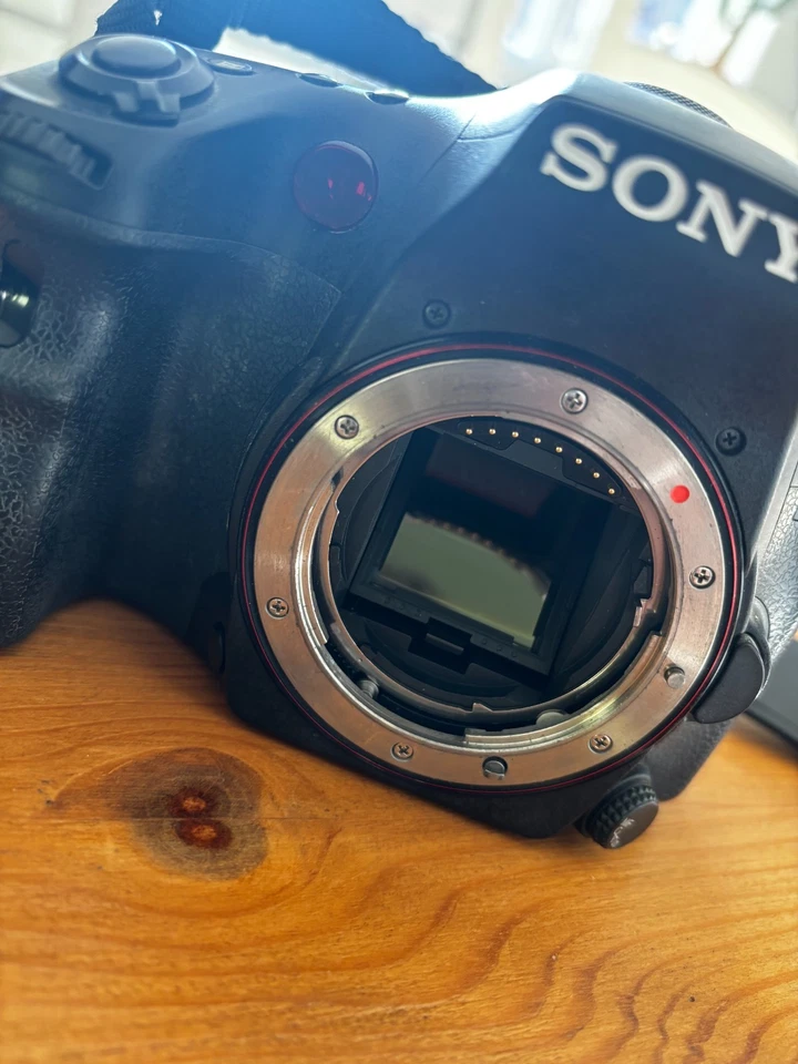 Sony Alpha A77 SLT Camera + Sigma Hyperzoom Lens Bundle - 3x Genuine Batteries