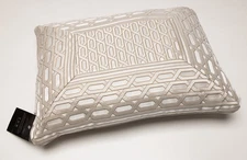 NWT J. QUEEN NEW YORK 20x15" Metropolitan Boudoir Ivory Embroidered Throw Pillow