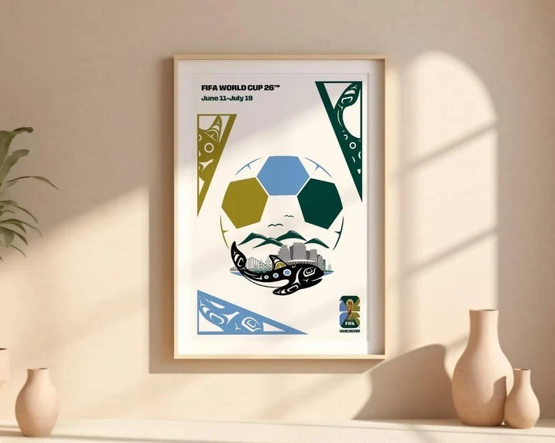FIFA World Cup 2026 Cityscapes Poster