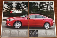 MAZDA6 MAGAZINE ARTICLE MOTOR TREND SPORTS SEDAN PIECE OF THE HEARTLAND