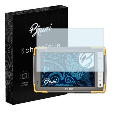 Bruni 2x Folie für Topcon FC-6000 Schutzfolie Displayschutzfolie