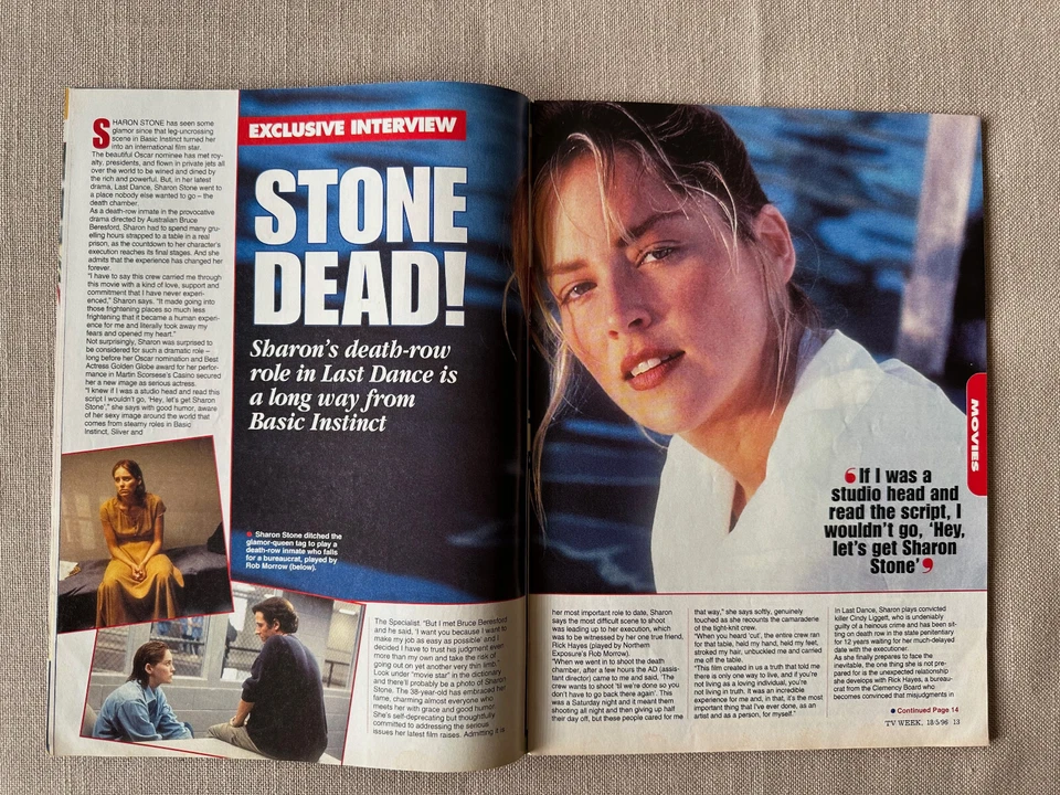 Vintage television - "Australian TV Week" May 1996 Air Supply The Cranberries - Image 4 of 4