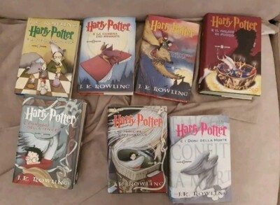 Harry Potter Bücher Salani Komplettausgabe Erstausgabe Erstübersetzung Top