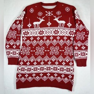 white christmas dresses Women's Christmas Sweater Dress | Ugly Christmas Sweater