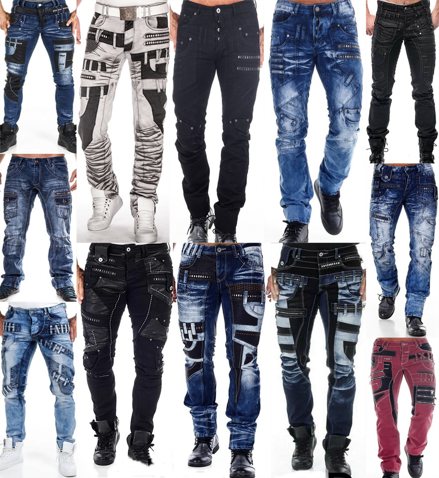 PANTALONES VAQUEROS DE HOMBRE DE DISEÑO SUPERIOR PANTALONES VAQUEROS DE MUJER JAPRAG CIPO BAXX KOSMO LUPO
