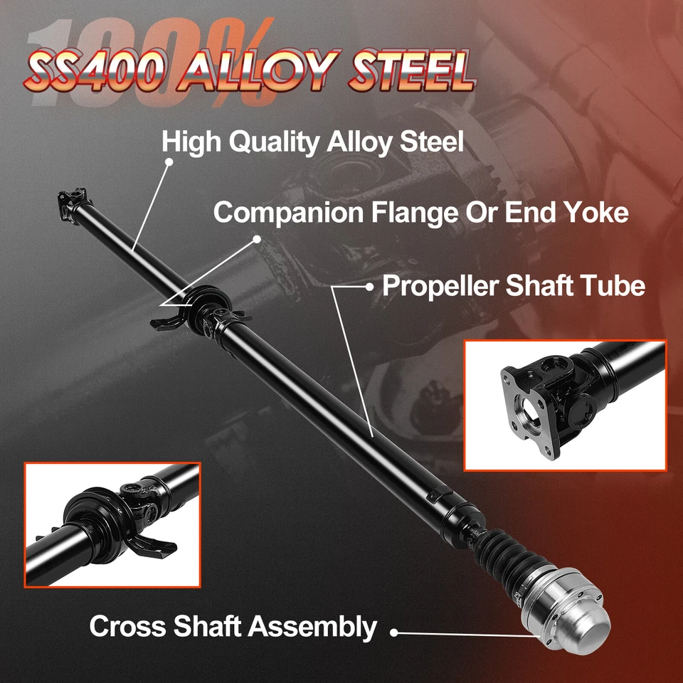 Rear Driveshaft Prop Shaft Assy for Saturn Vue 2004-2007 V6 3.5L AWD Auto Trans Foto 2 de 4