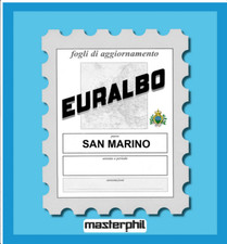 fogli EURALBOPER FRANCOBOLLI, San Marino MENU' A TENDINA