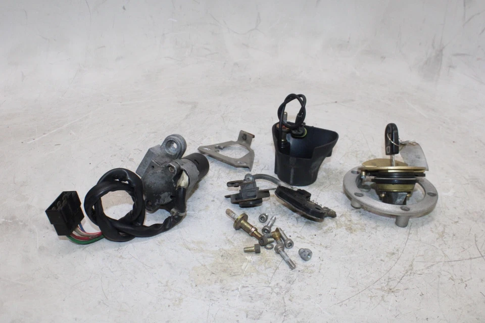 2005 DUCATI MONSTER 620 OEM IGNITION LOCK KEY SET W/ GAS CAP AND SEAT LOCK - Image 4 of 4