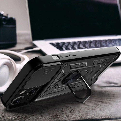 Custodia Cover Anello Magnete Protezione Fotocamera per Samsung Galaxy S22 Ultra - Zdjęcie 6 z 10