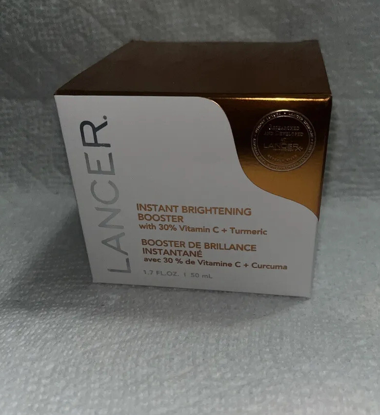 LANCER Instant Brightening Booster W/Vit.C + Tumeric 1.7oz. eBay